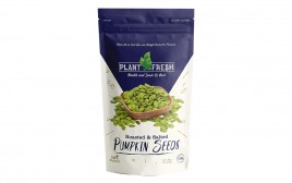 Plant Fresh Roasted & Salted Pumpkin Seeds  Pack  120 grams